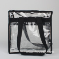 Stadium Tote Bag With Front Zipper Pocket